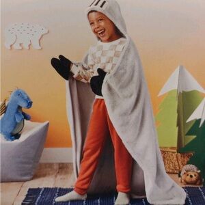 Pillowfort Knight Hooded Blanket